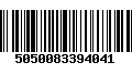 Código de Barras 5050083394041