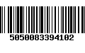 Código de Barras 5050083394102