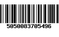 Código de Barras 5050083705496