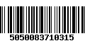 Código de Barras 5050083710315