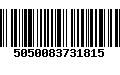 Código de Barras 5050083731815