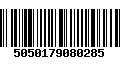 Código de Barras 5050179080285