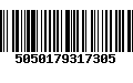 Código de Barras 5050179317305