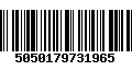 Código de Barras 5050179731965