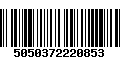 Código de Barras 5050372220853