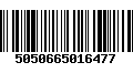 Código de Barras 5050665016477