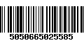 Código de Barras 5050665025585