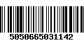 Código de Barras 5050665031142