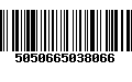 Código de Barras 5050665038066