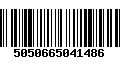 Código de Barras 5050665041486