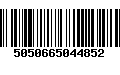 Código de Barras 5050665044852