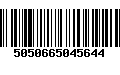 Código de Barras 5050665045644