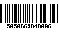 Código de Barras 5050665048096