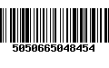 Código de Barras 5050665048454