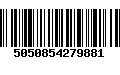 Código de Barras 5050854279881