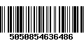 Código de Barras 5050854636486