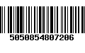 Código de Barras 5050854807206