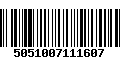 Código de Barras 5051007111607