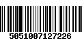 Código de Barras 5051007127226