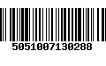 Código de Barras 5051007130288