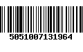 Código de Barras 5051007131964