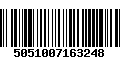 Código de Barras 5051007163248