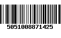 Código de Barras 5051008871425