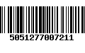 Código de Barras 5051277007211