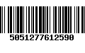 Código de Barras 5051277612590