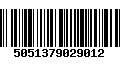 Código de Barras 5051379029012