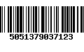 Código de Barras 5051379037123