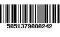 Código de Barras 5051379080242