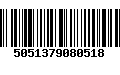 Código de Barras 5051379080518