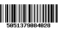 Código de Barras 5051379084028