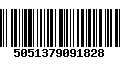 Código de Barras 5051379091828