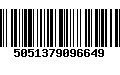 Código de Barras 5051379096649