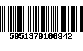 Código de Barras 5051379106942