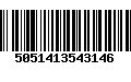 Código de Barras 5051413543146