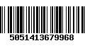 Código de Barras 5051413679968