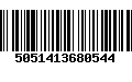 Código de Barras 5051413680544