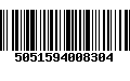 Código de Barras 5051594008304