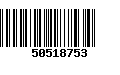 Código de Barras 50518753