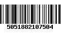 Código de Barras 5051882107504