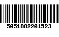 Código de Barras 5051882201523