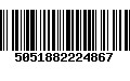 Código de Barras 5051882224867