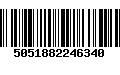 Código de Barras 5051882246340