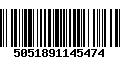 Código de Barras 5051891145474