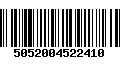 Código de Barras 5052004522410