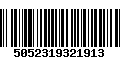 Código de Barras 5052319321913