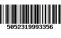 Código de Barras 5052319993356